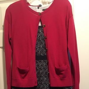 Soft Halogen long sleeve cardigan with pockets